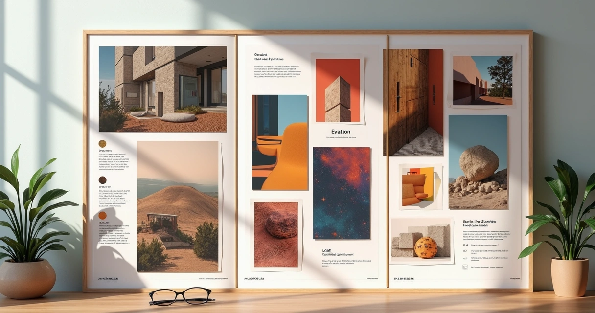 Moodboard arquitetura