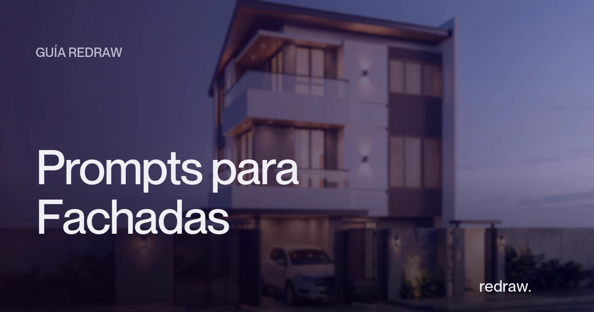 Guía de Prompts para Render de Fachadas con IA