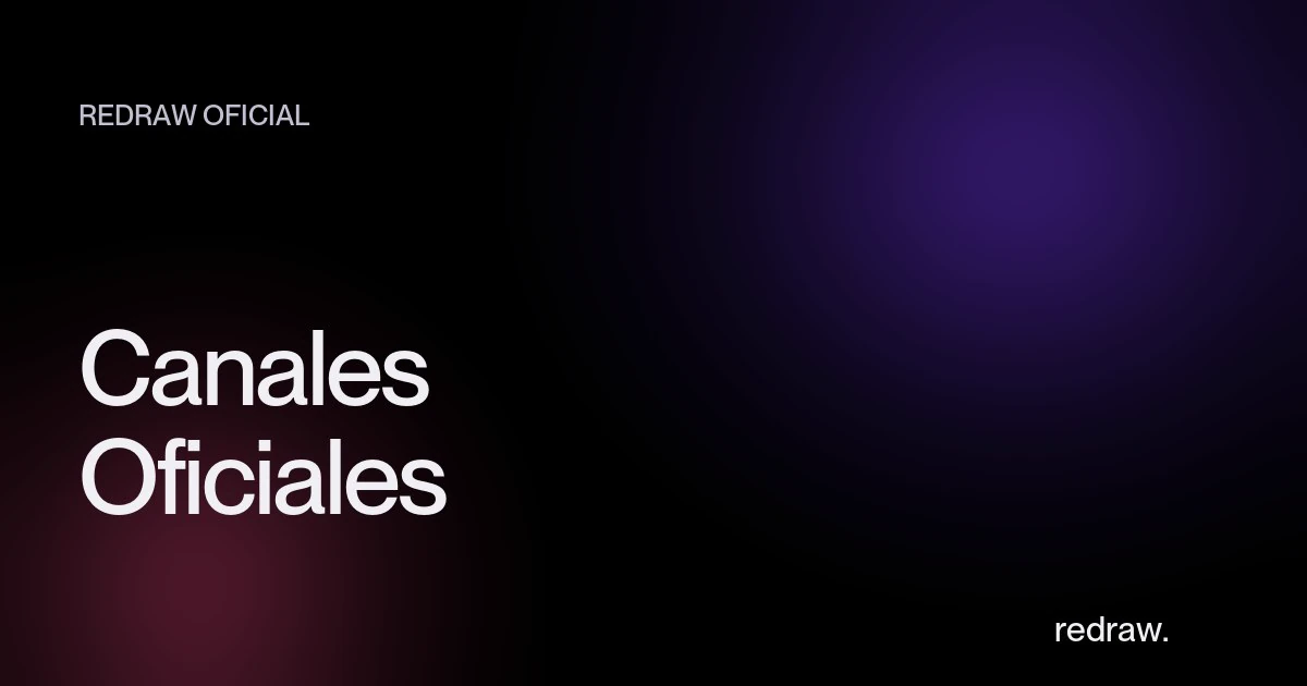 Redes Sociales de Redraw: Todos los Canales Oficiales por Idioma
