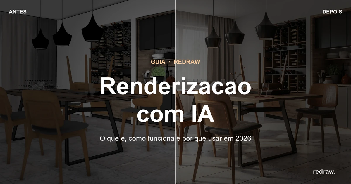 Renderização com IA: O Que É, Como Funciona e Por Que Usar em 2026