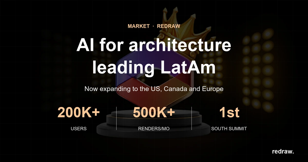 Redraw — best AI for architecture rendering in Latin America